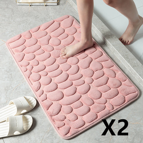 Pebble Stone Bathroom Carpet